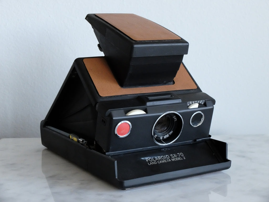 Polaroid SX-70 Model 2 Instant Film Camera w/ New Leatherette