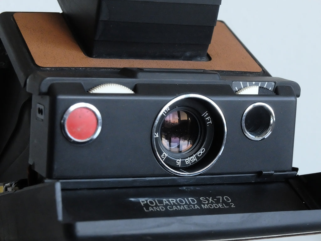 Polaroid SX-70 Model 2 Instant Film Camera w/ New Leatherette