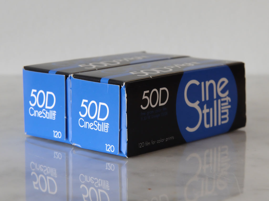 Cinestill 50D Daylight 120 Medium Format Colour Negative Film, 2-Pack
