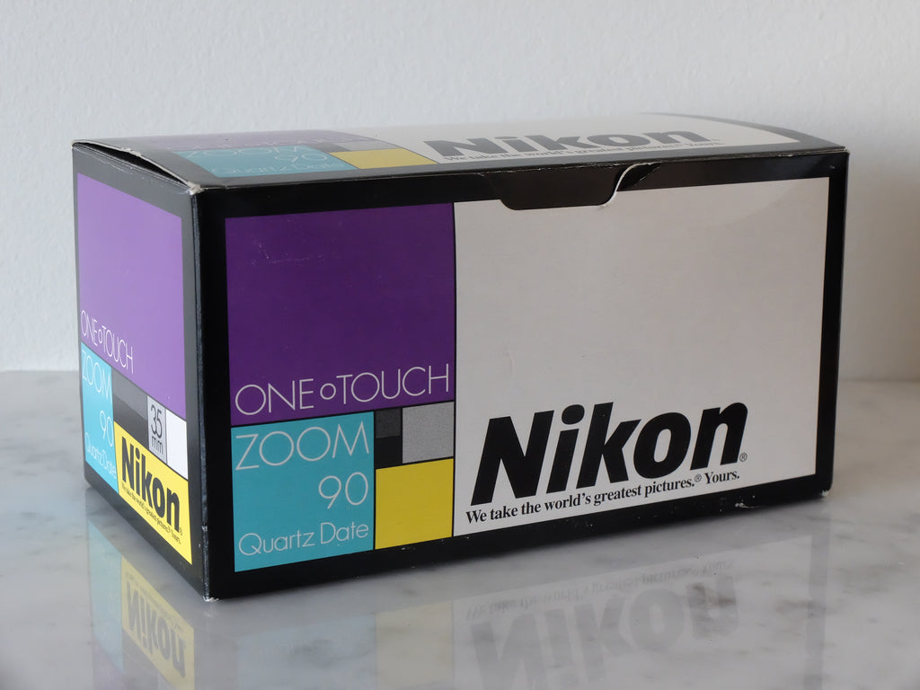 Nikon One Touch Zoom 90 & 38-90mm w/ Box, Strap & Battery