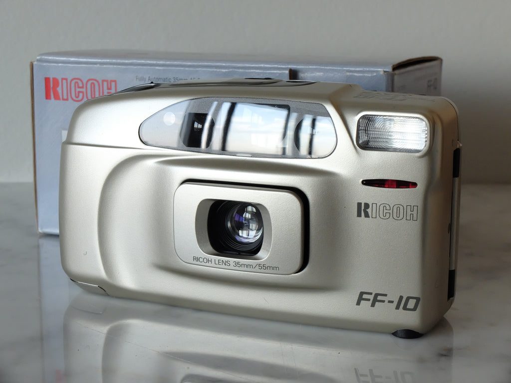 Ricoh FF-10 & 38/55mm Macro Lens w/ Box, Strap & Battery