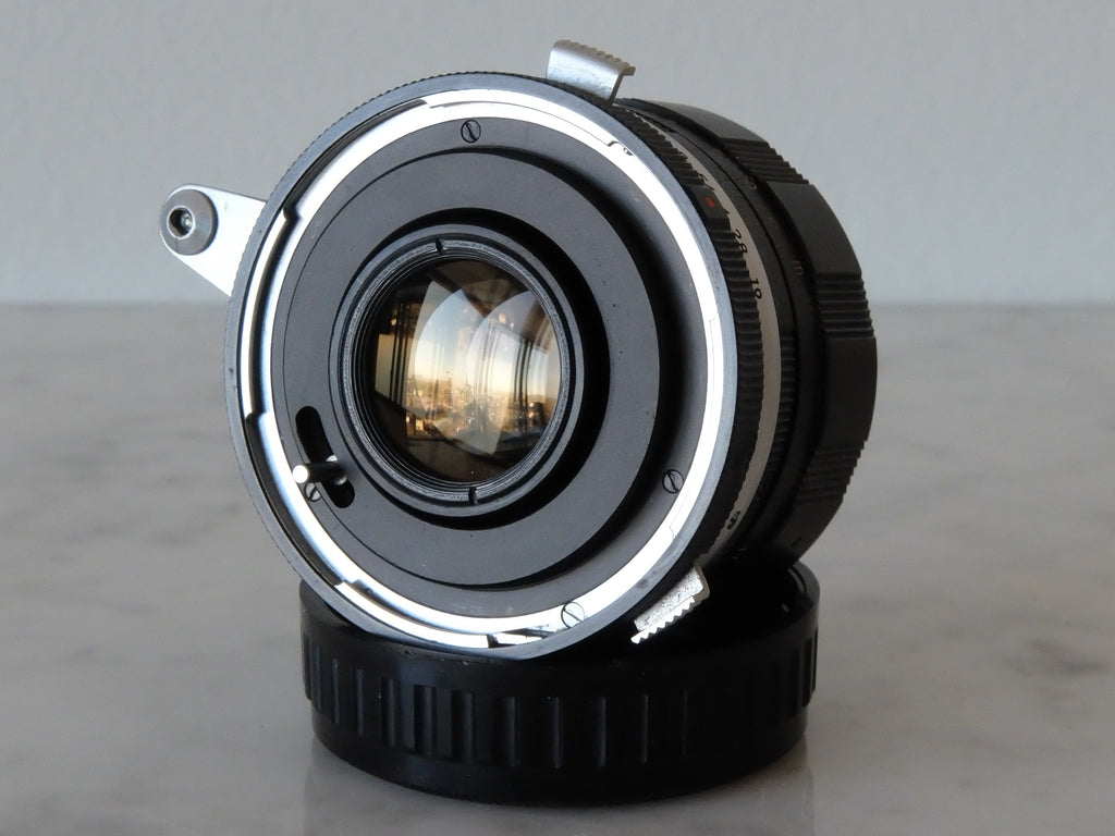 Miranda Automex III & 5cm f1.9 w/ M42 Adapter, Front Cap & New Light Seals