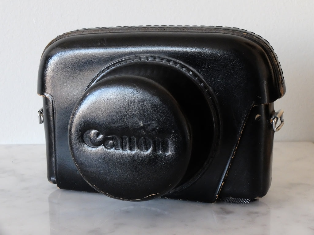 Bell & Howell/Canon Canonet 19 & 45mm f1.9 w/ Case, Cap & New Light Seals