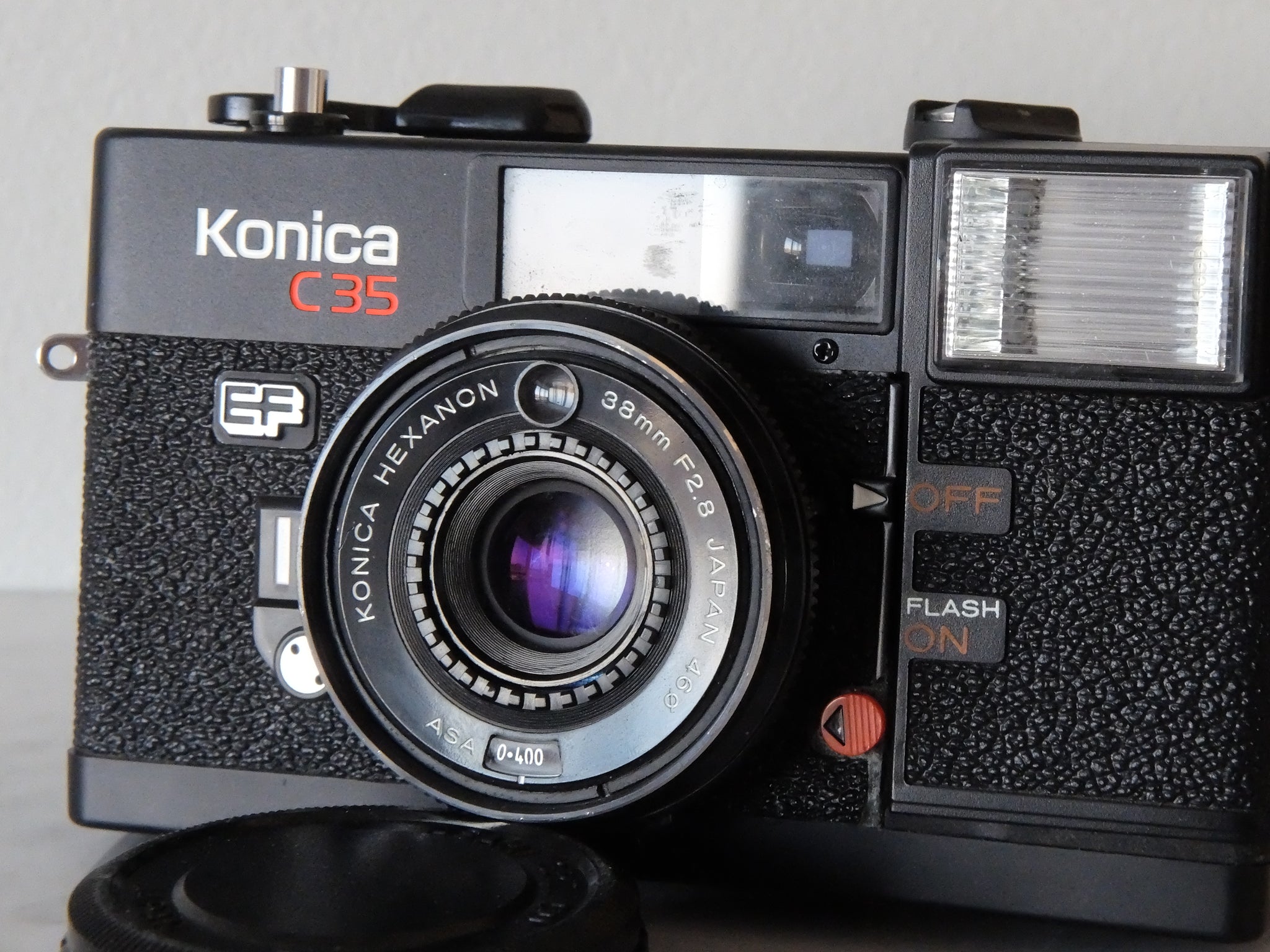 9648 モルト交換 Konica コニカ C35 EF 38mm 2.8