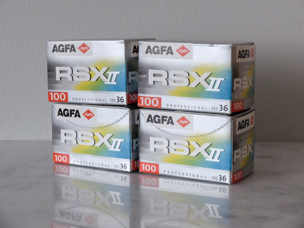 Agfa RSXII 100 ISO 35mm Black & White Negative Film, 4-Pack