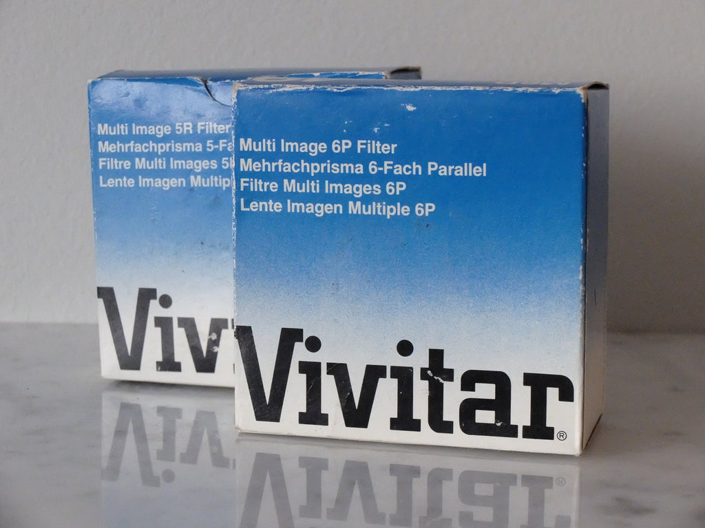 Vivitar Multi-Image Filter Set for 49mm Thread Lenses w/ Box & Case