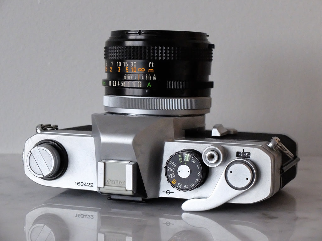 Canon TX & FD 50mm f1.8 S.C w/ Filter & New Seals