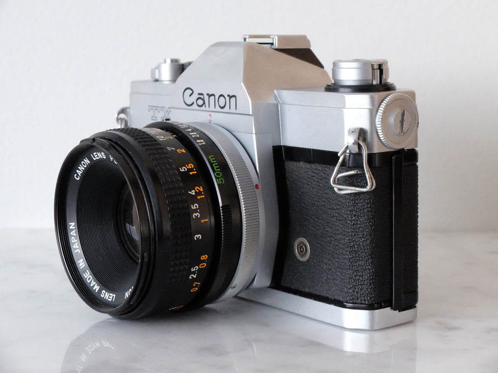 Canon TX & FD 50mm f1.8 S.C w/ Filter & New Seals