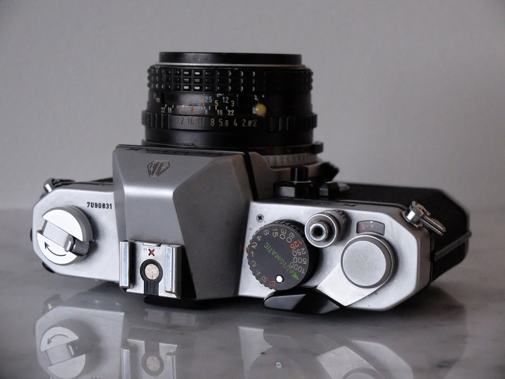Pentax K2 & SMC 50mm f2 w/ Front Cap, Case & Battery