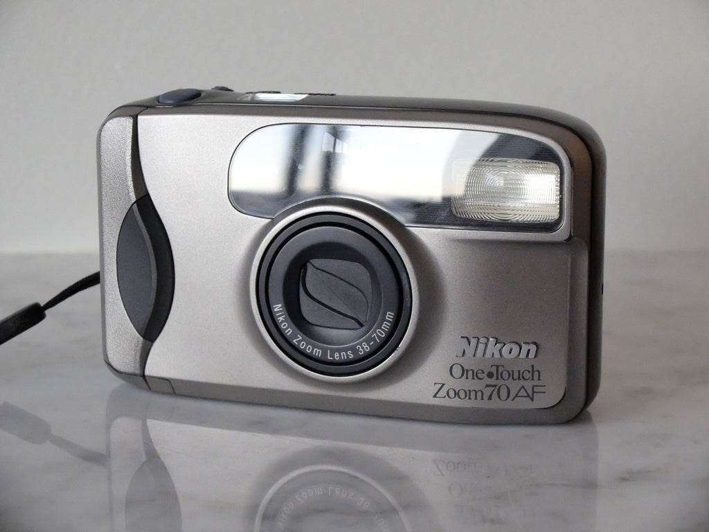 Nikon One Touch Zoom 70AF & 38-70mm f4.5 w/ B&W 35mm Film