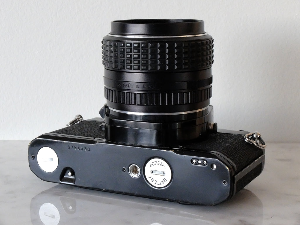 Pentax ME & SMC 50mm f1.2 w/ Filter, Cap, Batteries & New Light Seals